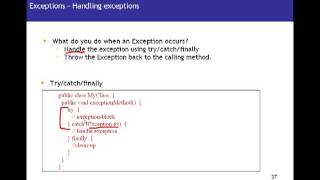 Java Tutorial 09 Java Exceptions Overview1