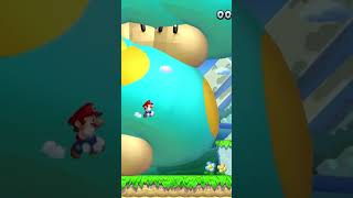 Mario vs 999 Giga Ice Mushrooms in New Super Mario Bros. U ?