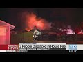 3 people displaced after Rancho Cordova house fire