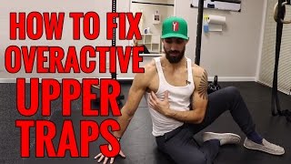 Fix OVERACTIVE UPPER TRAPS - SHOULDER BLADE DEPRESSION Exercises
