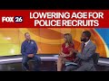 Houston mayor plans to lower age requirement for police recruits