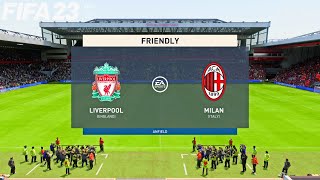 FIFA 23 | Liverpool vs AC Milan - Club Friendly - PS5 Full Match & Gameplay