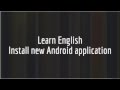 English language. Lessons. For Android.