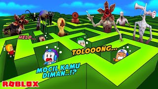 GILA 100 ORANG TERJEBAK DI DALAM LABIRIN SCP ROBLOX MOCIL SAMPE NGOMPOL!