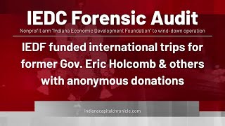 Forensic Audit of IEDC details questionable spending & transparency concerns