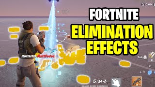 Make Elimination Effects (UEFN & Verse Tutorial)