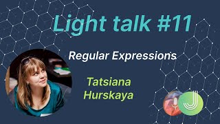 Java programming: Regular expressions. MJC Light talk №11