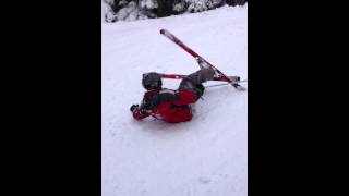 Best ski crash of all time