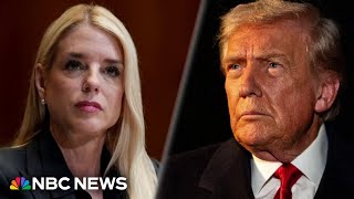 Trump fires Pam Bondi as Attorney General