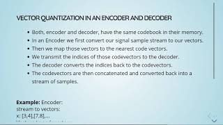 ADSP - 05 Vector Quantizer - 07 VQ Encoder / Decoder