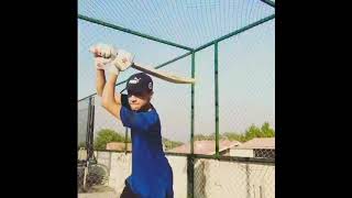 Shamyl Hussain Batting in Pakistan junior league