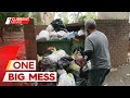 Council claims public housing block's bins are too full to empty | A Current Affair