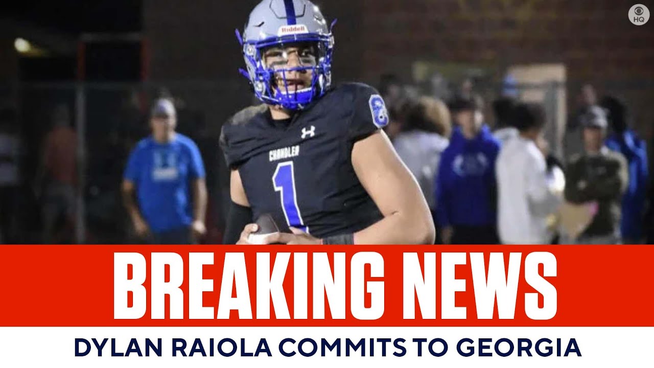 No. 1 Prospect QB Dylan Raiola COMMITS To Play For The Georgia Bulldogs ...