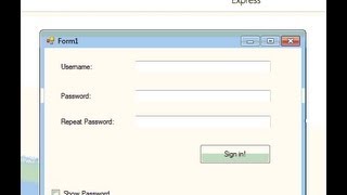 Microsoft Visual Basic 2010 Login Tutorial - 2