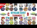 Beyblade Burst Tournament 33 Group C through D of the 32nd 베이블레이드 버스트 토너먼트 33회 ベイブレードバーストトーナメント33