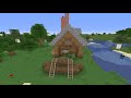 Building The Same Minecraft House in Alpha, Beta and Now