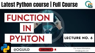 Function in Python | Python tutorial | iSoftra