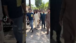 Allah Famous tiktokers in bani gala Meetup with Imran khan#tiktok#imrankhan#pti#kanwalaftab#shorts