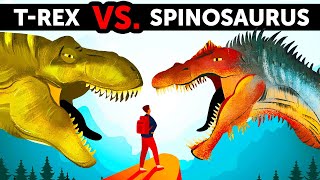 Un dinosaurio más grande y más rápido que el T-Rex, pero, ¿quién gana un enfrentamiento?