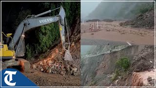 Shimla-Chandigarh national highway blocked again after landslide