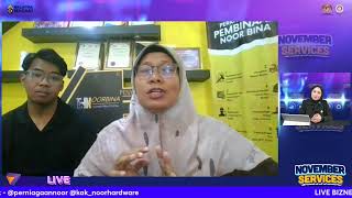 Biznetwork LIVE Bersama Peniagaan Pembinaan Noor