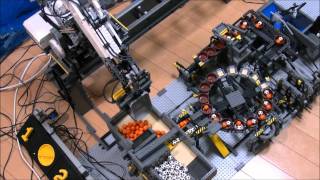 LEGO GBC Loop : Ball Factory + NXT 4-axis Robot レゴ ボール工場 + 4軸ロボット
