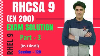 Session-128 | RHCSA Exam (EX 200) Questions Solution (Part-3) | Redhat Exam Solution | Nehra Classes