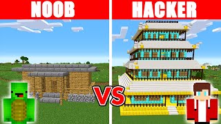 NOOB vs HACKER: I CHEATED in a Build Challenge