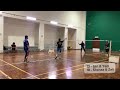 Mix Double 🏸 Zali & Shanaz v/s Ijan & Yam