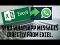 Send Messages from Excel to Whatsapp | Smart Excel Tips |