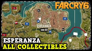 Far Cry 6 Esperanza All Collectibles (Weapons - Gear - USB - Roosters - Criptograma  - Idols)