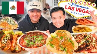 Hidden Mexican STREET FOOD Tour Of Las Vegas