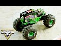 Driving Mega Grave Digger | Monster Jam