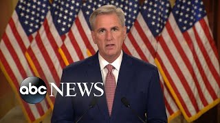 Speaker McCarthy argues against Democratic policies ahead of State of the Union l ABCNL