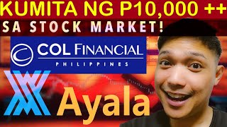 PAANO KUMITA NG 10,000 PESOS++ SA STOCK MARKET PHILIPPINES VIA TECHNICAL ANALYSIS GUIDE COLFINANCIAL