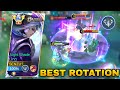 LING FASTHAND BEST ROTATION - WHEN GLOBAL LING BACK TO EPIC AFTER SEASON - Mobile Legends