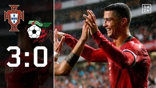 Cristiano Ronaldo und Co. im WM-Modus: Portugal - Algerien 3:0 | Highlight | Länderspiele | DAZN