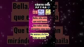 Canta Ella baila sola🤎! | #karaoke #karaokesongs #eslabonarmado #pesopluma #ellabailasola #viral