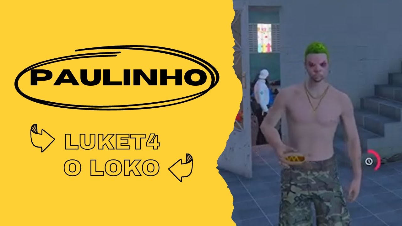 Paulinho O Loko Se Passa Por Red Gta Rp Youtube