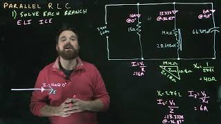 Parallel RLC Calculation Start to Finish