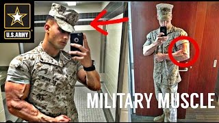 Army Strong Muscle Madness Military Workout Motivation
