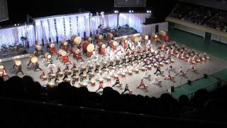 自衛太鼓 Japanese Drum Line 🥁 JSDF Marching Festival 2011 自衛隊音楽まつり 10/14