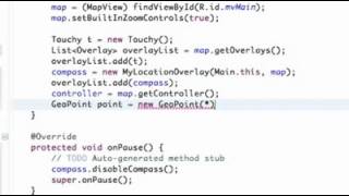 Android Application Development Tutorial 135 Compass and Map Controller