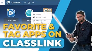 Classlink: Favorite and Add Tags to Apps