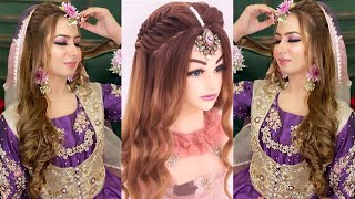 2 kashees bridal hairstyles l Wedding Hairstyles kashee's l Mehndi hairstyles l Engagement look