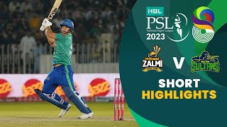 Short Highlights | Peshawar Zalmi vs Multan Sultans | Match 27 | HBL PSL 8 | MI2T