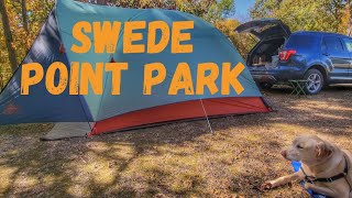 Tent Camping at Swede Point Park - Relaxing Camp With My Wife And The Pooch