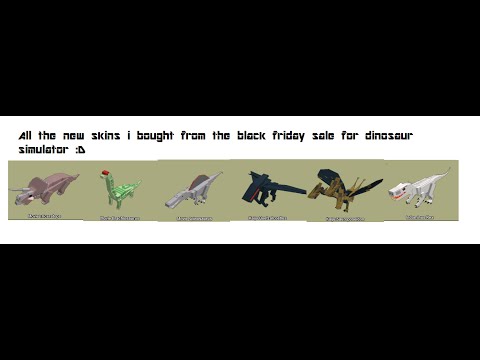 Black Friday Roblox Dinosaur Simulator Playithub Largest - roblox black friday 2018
