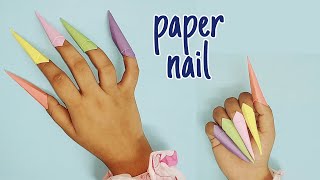 How To Make Easy Paper Nail For Kids - Easy  Origami Paper Sorcery Nail - Easy Nursery Craft Ideas