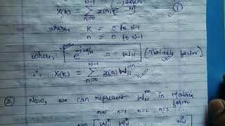 DFT: Introduction of Twiddle factor